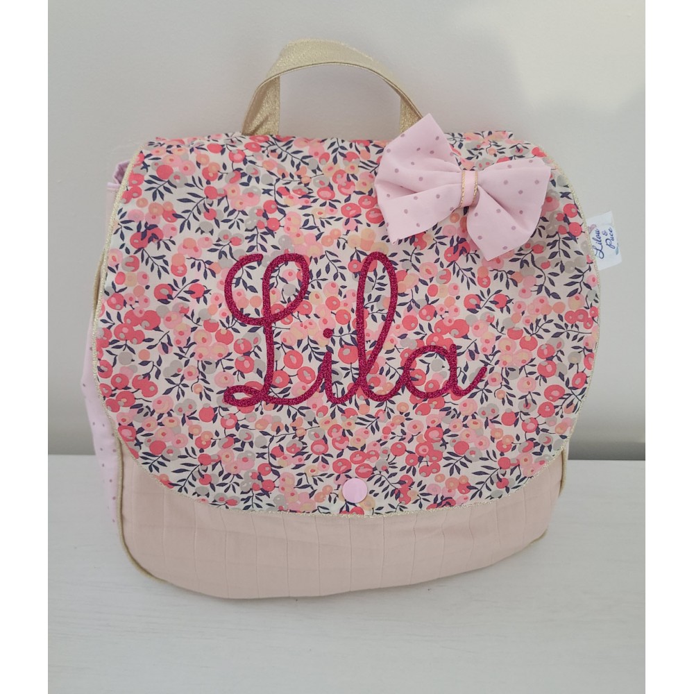 Maternelle Rose Sac PersonnalisÃ© PrÃ©nom Sac Personnalisable Sac