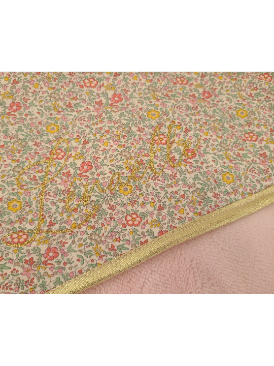 Cape de bain personnalisée prénom liberty Katie and Millie