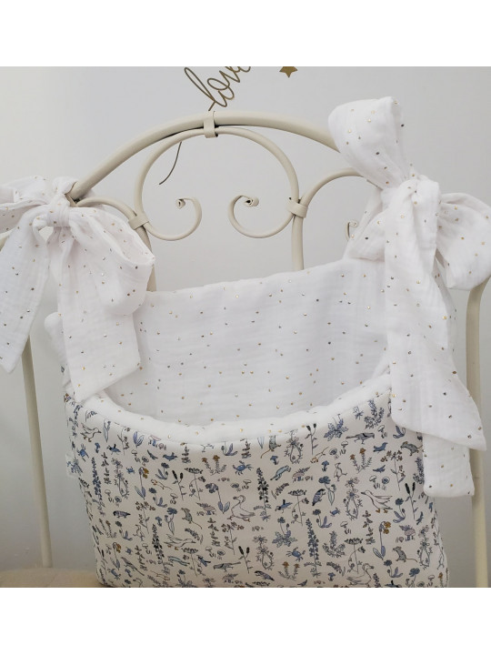 Range-pyjama ou range-doudou liberty Theo / double gaze