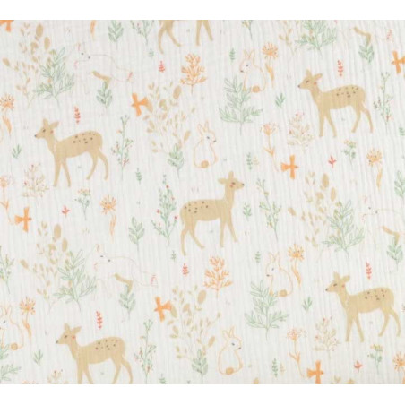 Tissu double gaze pour personnaliser vos créations