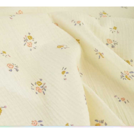 Tissu double gaze pour personnaliser vos créations