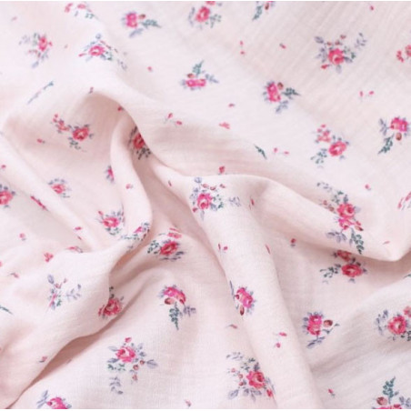 Tissu double gaze pour personnaliser vos créations