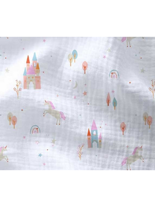 Tissu double gaze pour personnaliser vos créations