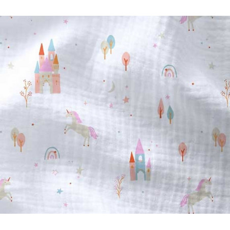 Tissu double gaze pour personnaliser vos créations