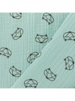 Tissu double gaze pour personnaliser vos créations