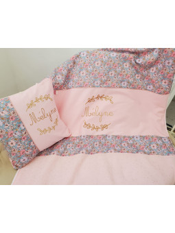 Couverture extra douce liberty Meadow song et double gaze