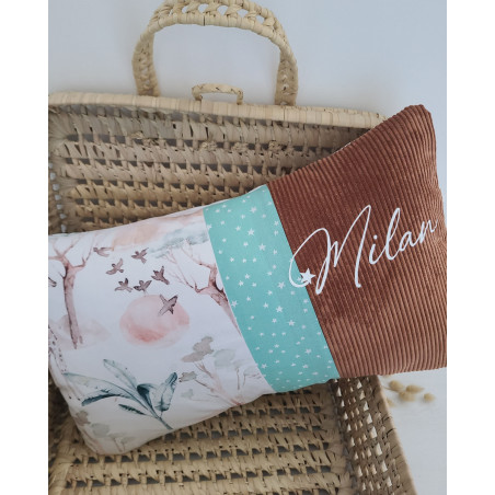 Coussin 30x50 personnalisé joli coton jungle très mode