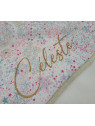 Cape de bain personnalisée prénom liberty Adelajada étoilé