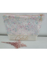 Trousse de toilette liberty Adelajda étoilé, personnalisable avec prénom