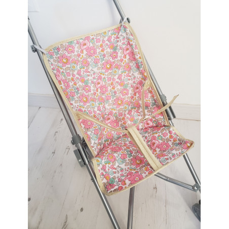 Poussette canne liberty Betsy cupcake pour poupée