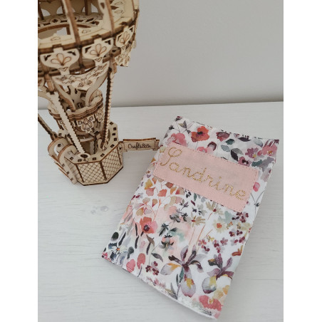 Protège passeport en liberty Felda personnalisé