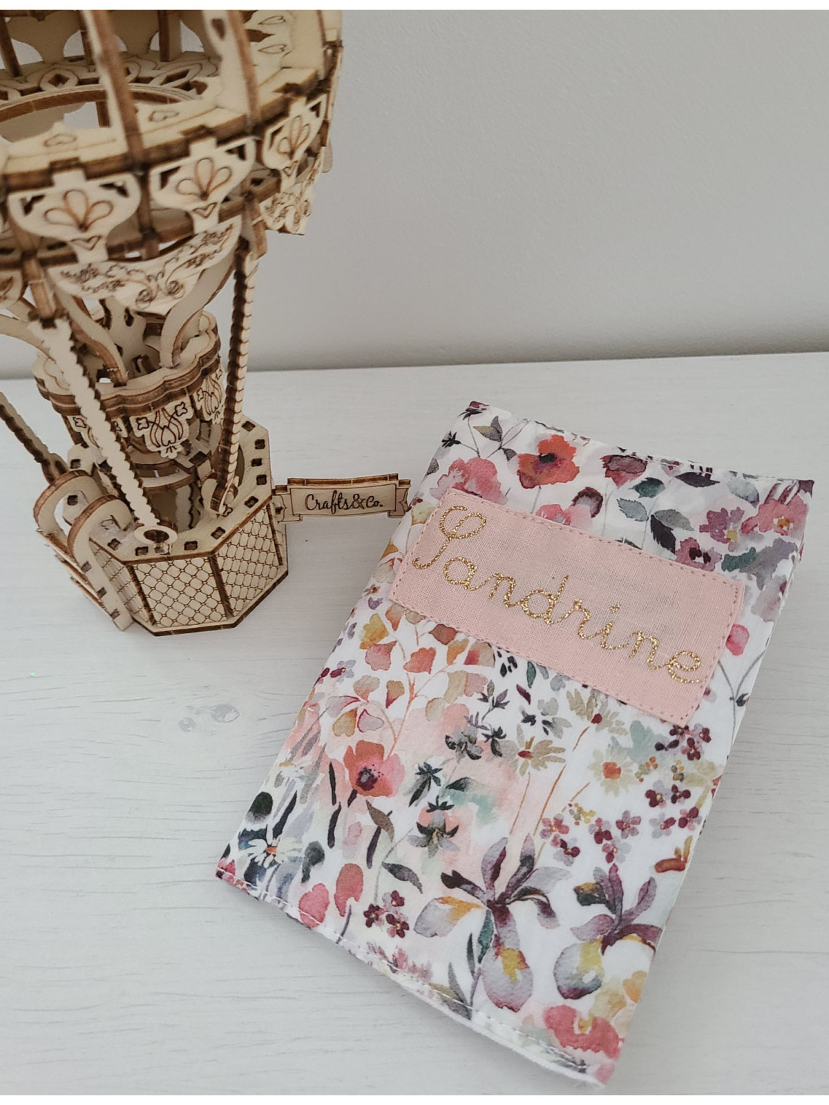 Protège passeport en liberty Felda personnalisé