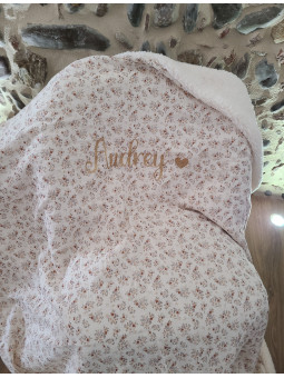 Couverture double gaze moumoute 150x150