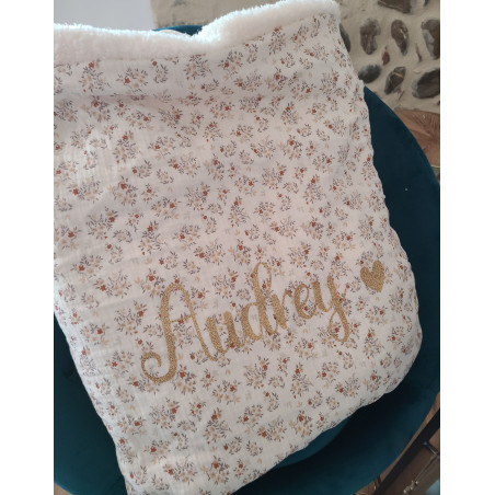 Couverture double gaze moumoute 150x150