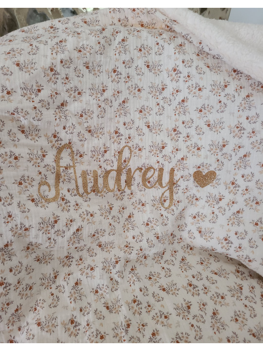 Couverture double gaze moumoute 150x150