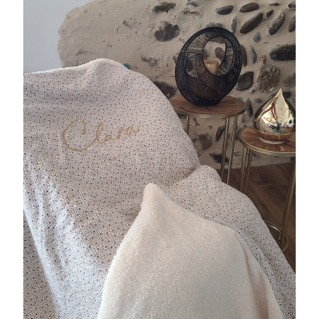 Couverture double gaze moumoute 150x150