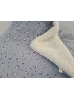 Couverture cocooning double gaze moumoute 150x150