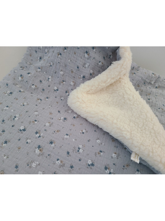 Couverture cocooning double gaze moumoute 150x150