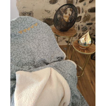 Couverture cocooning double gaze moumoute 150x150