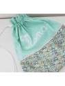 Sac à dos pochon personnalisable pour crèche ou maternelle liberty
