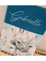 Protège carnet de santé thème jungle personnalisable avec prénom