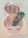 Barrette fillette liberty résine