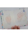 Protège passeport en liberty Betsy personnalisé