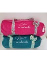 Sac week-end) en liberty Betsy et velours, personnalisé