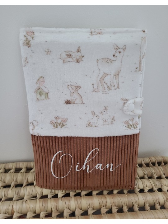 Protège carnet de santé petits animaux personnalisable avec prénom