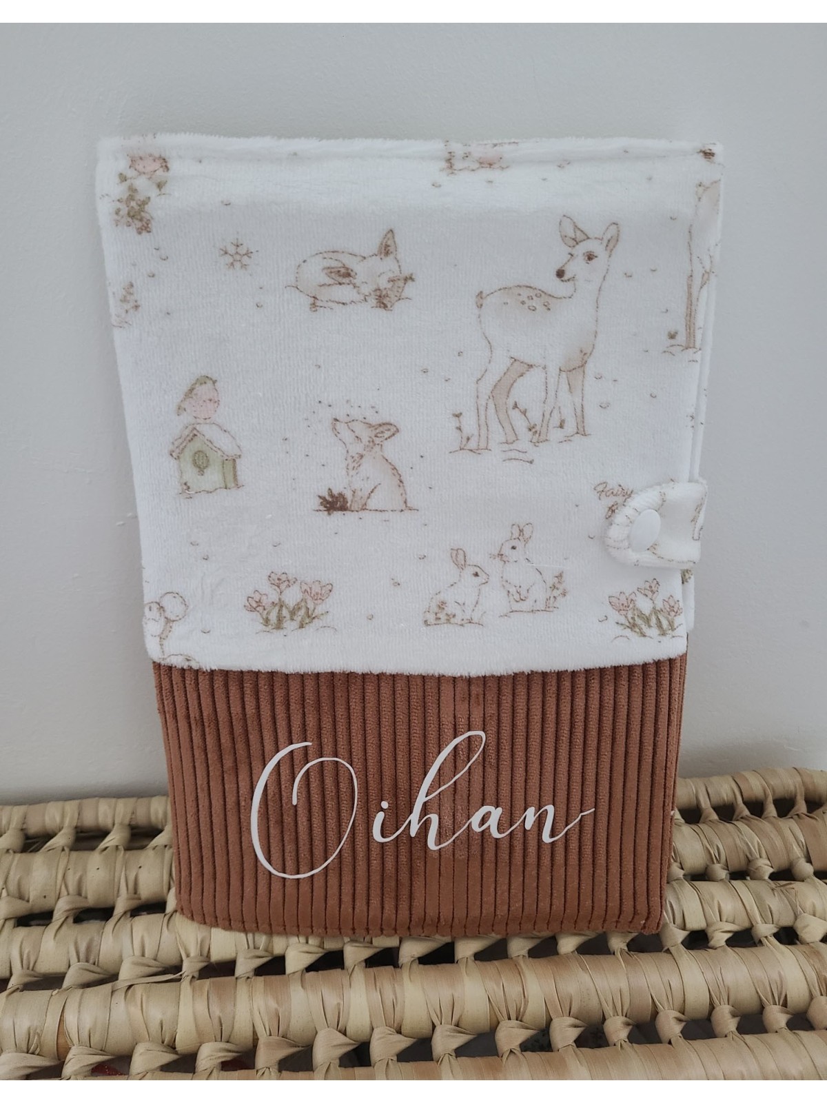 Protège carnet de santé petits animaux personnalisable avec prénom