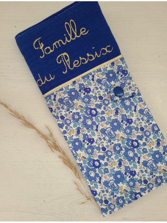 Protège livret de famille personnalisable liberty liberty Betsy ann