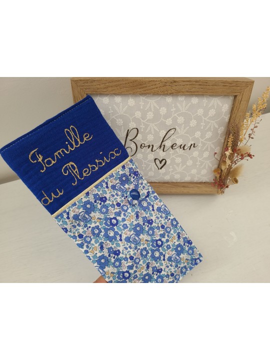 Protège livret de famille personnalisable liberty liberty Betsy ann