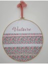 Tambour porte-barrettes liberty personnalisé