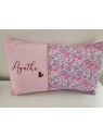 Coussin 30x50 personnalisé liberty betsy (coussin de sieste, cadeau de naissance ...)