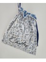 Sac pochon personnalisable pour crèche ou maternelle liberty Theo