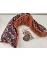 Bouillotte de cou aux noyaux de cerise liberty / sherpa
