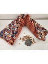 Bouillotte de cou aux noyaux de cerise liberty / sherpa