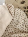 Couverture double gaze moumoute 145x155