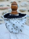 Snood double gaze léopard et moumoute extra douce et chaude