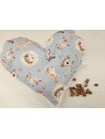 Bouillotte coeur de noyaux de cerise coton petits animaux (koalas...) / minkee tout doux