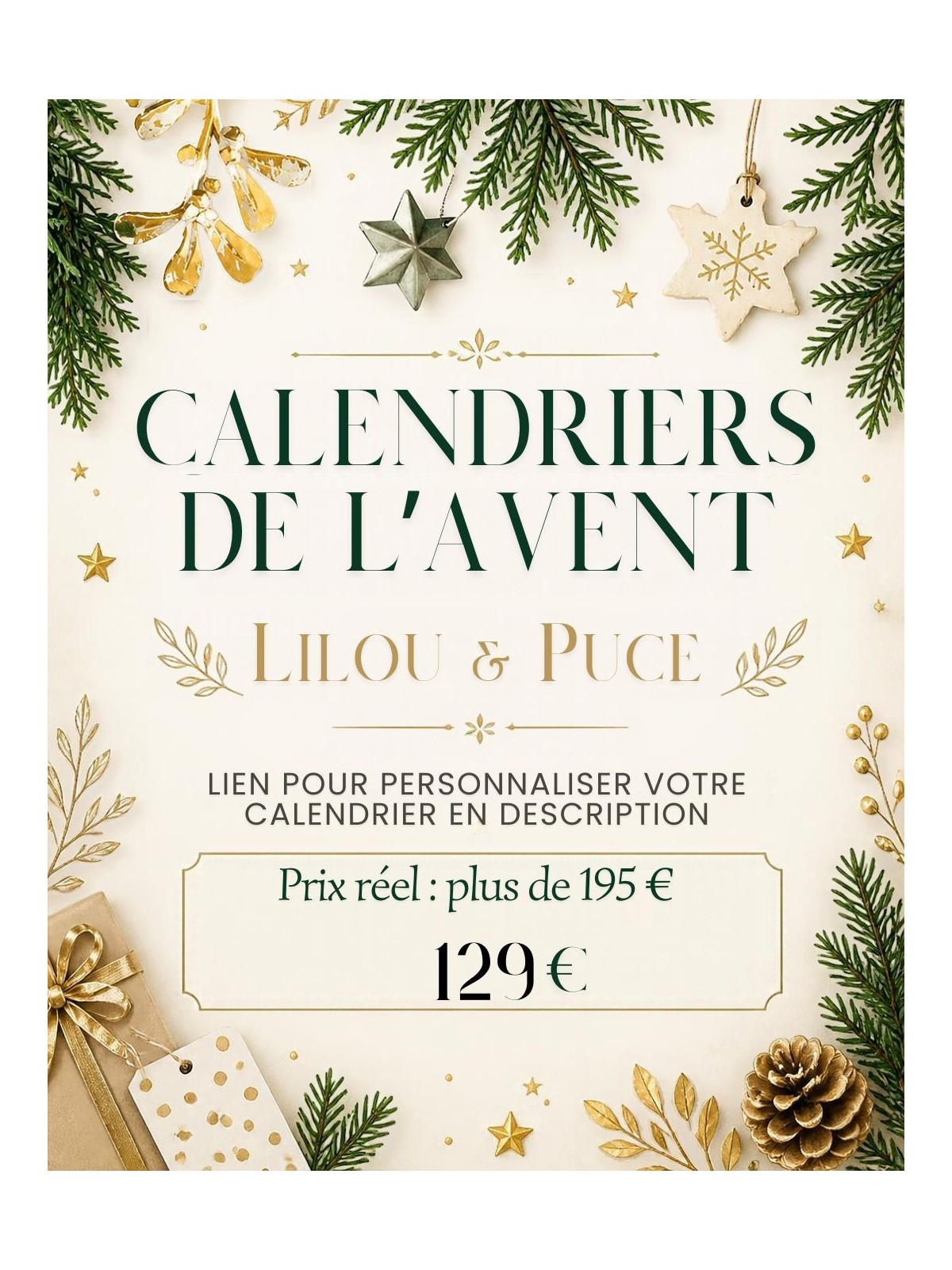 Calendrier de l'Avent 2026