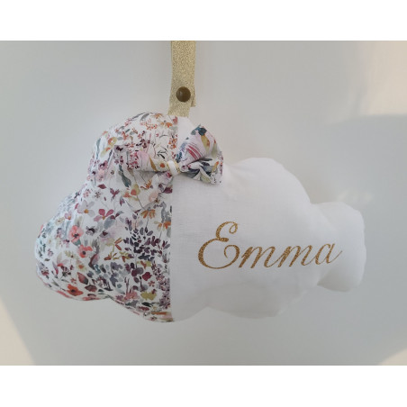 Veilleuse LED nuage personnalisable liberty Felda et double gaze