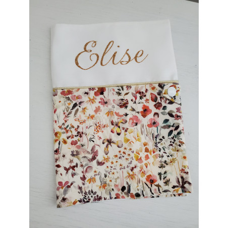 Protège carnet de santé liberty Felda personnalisable avec prénom