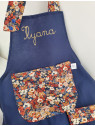 Tablier de cuisine personnalisé en liberty Thorpe (différentes tailles)