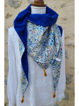 Chèche liberty felda et double gaze