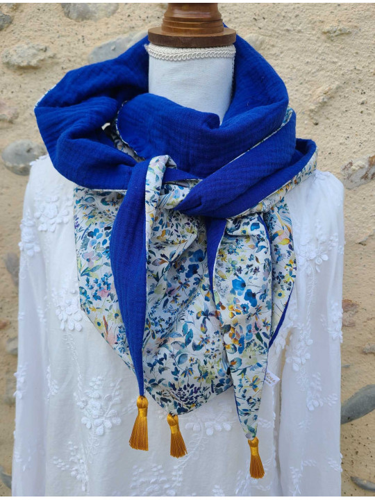 Chèche liberty felda et double gaze