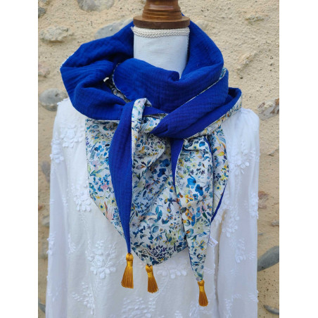 Chèche liberty felda et double gaze