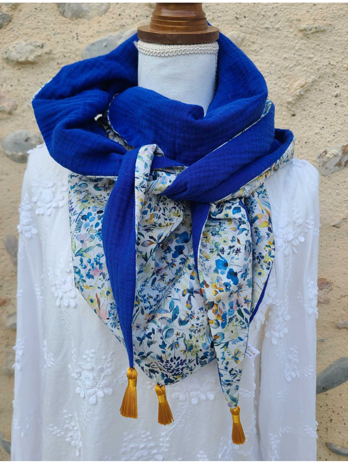 Chèche liberty felda et double gaze