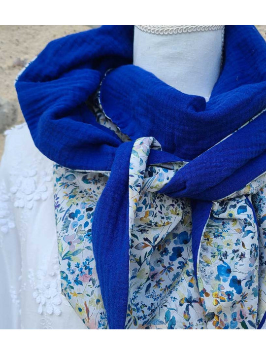 Chèche liberty felda et double gaze