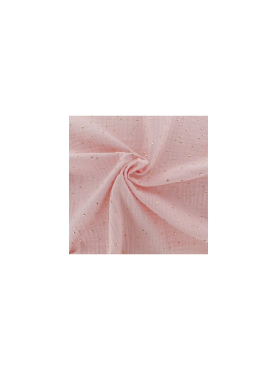 Grande couverture cocooning double gaze couleur au choix / moumoute